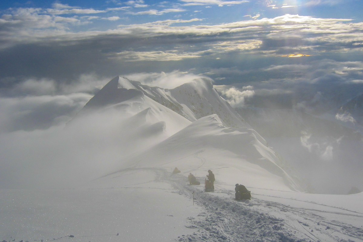 Descent Below Camp 3